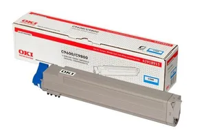 OKI Original Toner 42918915, cyan, 15000S, OKI C9600, C9800, C9650, C9850, MFP, O